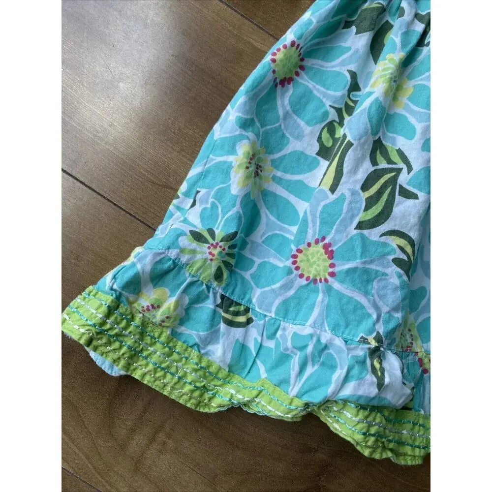 Bluberi Boulevard‎ Toddler Blue Floral Spring Easter Dress 18 Months